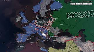 The Syndicalist Revolution  HOI4 Kaiserreich Timelapse [upl. by Yeta925]