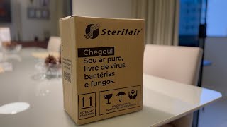 Meu SterilAir chegou 🎉 Como usar o SterilAir SterilAir funciona de verdade [upl. by Nerrawed]