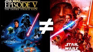 24 Reasons Star Wars Episode V amp Star Wars The Last Jedi Are Different [upl. by Ainesey]