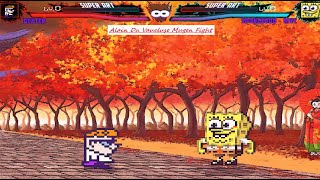 Mugen  Dexter Vs MvC Spongebob Request [upl. by Rochette]