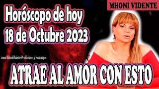 🪐Mhoni Vidente 18 de OCTUBRE🪐🌻MHONI VIDENTE HOROSCOPOS y predicciones🌻🪐💫HOROSCOPO DIARIO GRATIS💫🪐 [upl. by Puglia]