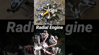 Radial Aircraft Engine working  Radial Engine automobile mechanic engineering engine [upl. by Hakym]