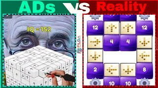 Game Ads Vs Reality 34 UnPuzzle Block Puzzle Tap Away Gameplay Android iOS Filga [upl. by Aerdnna]