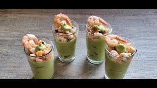 Verrines avocats crevettes [upl. by Stoneman547]