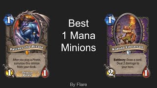 A Powerpoint About The Best 1 Mana Minions [upl. by Annaehr993]