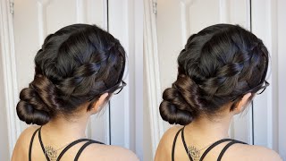 Braided Bun Tutorial ♡ [upl. by Swanson84]