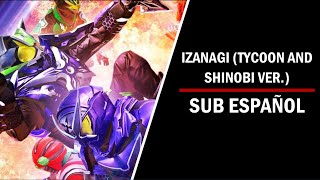 IZANAGIKamen Rider Tycoon meets Kamen Rider Shinobi sub español [upl. by Anayet790]