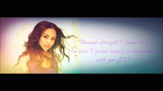 Alexis Jordan  Happiness Lyrics HD [upl. by Ainslie]