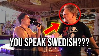 Filipino Surprises Swedish Expats with his Fluency in Swedish 🇸🇪 [upl. by Simeon]