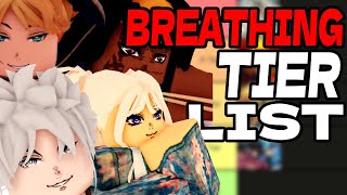 The OFFICAL Wisteria 2 BREATHING Tier List  BEST Breathings In Wisteria 2 [upl. by Yesrej]