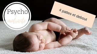 Psychomotricité  comment aider son enfant à se mettre à 4 pattes puis debout [upl. by Sirois811]