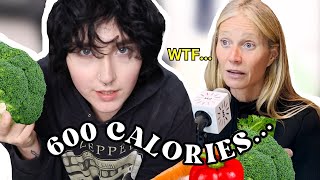 I tried Gwyneth Paltrows INSANE diet [upl. by Odnalo]