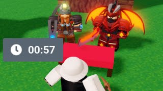 THE QUICKEST way to break a bed in 30v30 60s ⚔️⌛️ roblox bedwars [upl. by Nageam838]