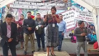 quotURGENTE CIENTOS DE GUATEMALTECOS DE DIFERENTES PUEBLOS SE REUNEN FRENTE AL MINISTERIO PUBLICOquot [upl. by Chon]