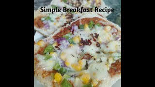 Simple Breakfast Recipe  Bread pizza recipe  by Dastarkhwan Fusion [upl. by Naehs136]