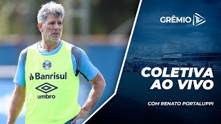 AO VIVO  Coletiva com Renato Portaluppi  2508 [upl. by Ylluz]