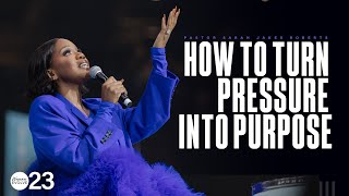 How To Turn Pressure Into Purpose X Sarah Jakes Roberts [upl. by Licna]