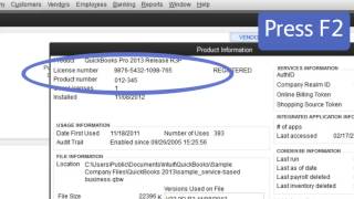 Learn how to quickly find your license number in QuickBooks [upl. by Aroda]