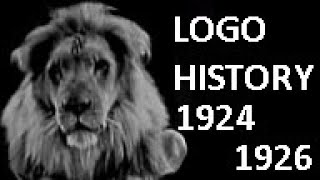 SEMIRESTORED MGM  Slats the Lion Logo History 19241926 [upl. by Airyt78]