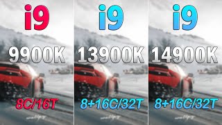 Core i9 14900K vs i9 13900K vs i9 9900K  How much intel CPUS Devolved [upl. by Elin296]