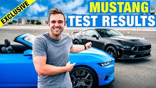 TRACK TESTED 2024 Ford Mustang GT amp EcoBoost  New and Improved  060 ¼ Mile Handling amp More [upl. by Acemaj]