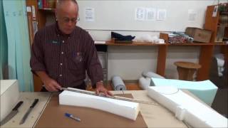 Upholstery Basics How To Cut FoamWith a Bread Knife [upl. by Alithea]