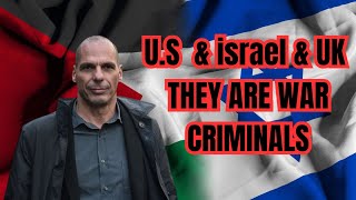 Palestine amp Israel UK USA  Yanis Varoufakis [upl. by Nafis]