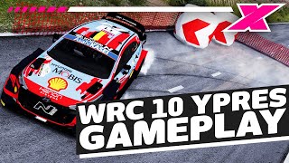 WRC 10 Ypres Rally Belgium Pure Gameplay  4K60 Ultra Settings [upl. by Pressey]