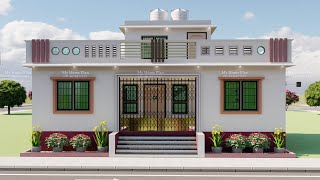 33x30 House Design Idea II Low Budget Home Plan II Ghar Ka Design II 3Bhk House Plan II 3D home Tour [upl. by Aeiram]