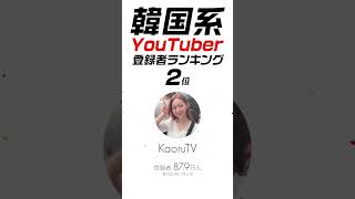 【話題】2023年韓国系ユーチューバー登録者ランキング！あのYouTuberが1位！？ [upl. by Rozamond]