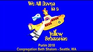 We All Daven in a Yellow Submarine  The entire Maariv service as parodies of songs by the Beatles [upl. by Zippel522]