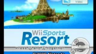 Wii Sports Resort How To Setup Wiimotion Plus  Intro [upl. by Ipoillak571]