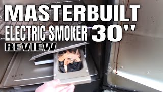 Masterbuilt 30 Electric Smoker Review [upl. by Irotal991]