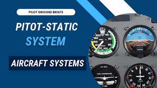 How do flight instruments work  Understand the Pitot Static System [upl. by Domenech684]