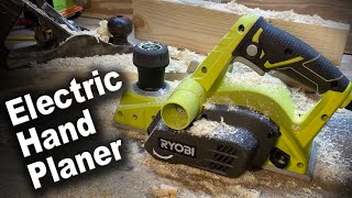 How to Use An Electric Hand Planer [upl. by Noell456]