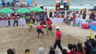 5th Danang beach asian game kabaddi  KOREA vs MALAYSIA men [upl. by Akire]