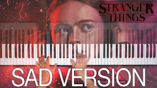 Running Up That Hill but Extremely SAD Stranger Things Piano Cover [upl. by Ketti]