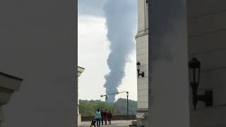 Incendie à Luxembourg [upl. by Ardnekahs]