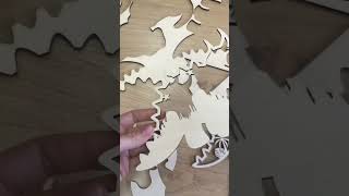 Laser cutting projects lightburn laser art homedecor smallbusiness [upl. by Atineg495]