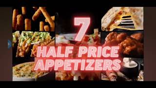 Applebees Commercial 2024  USA • Late Night Half Price Appetizers [upl. by Tsiuqram588]