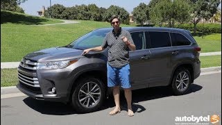 2018 Toyota Highlander XLE AWD Test Drive Video Review [upl. by Massie601]