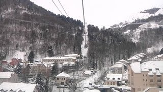 Cauterets la station de ski la plus enneigée du monde  0802 [upl. by Lebazi]