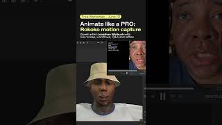 Animate Like a Pro Winbush x Rokoko Motion Capture  Live Event  Link in Description [upl. by Susana106]