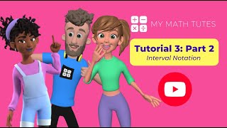 Tutorial 3  Interval Notation  Part 2 HalfBounded and Unbounded Intervals [upl. by Kailey]
