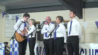 StMarys Ballad Group Performing at The Granard GAA History Book Launch [upl. by Anaizit]