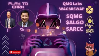 Play to Earn  Algorand  QMG Labs  Special Guest Sinjin David Jung [upl. by Haldes]