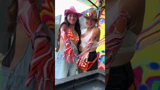 Mya and Elaynas Body Marbling Body Paint by BLVisuals  Beach It Festival 2023 15 [upl. by Raimondo]