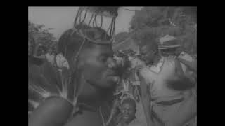 QUEEN ELIZABETHE THE QUEEN MOTHER VISITS BAROTSELAND  1960 [upl. by Ayanej496]