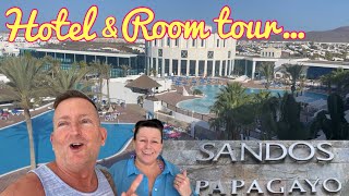 Lanzarote 2024… Sandos Papagayo hotel and room tour [upl. by Vida]