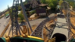 Karacho front seat onride HD POV Erlebnispark Tripsdrill [upl. by Sello335]